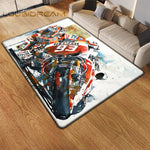 Tapis Moto GP Marc Marquez Numéro 93 160x230cm