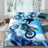 Housse de Couette Moto Cross Glacier en Hiver