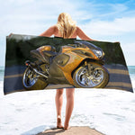 Serviette de Plage Moto Hayabusa 150x260cm