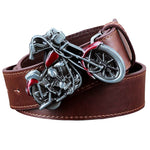 Ceinture Moto Rouge 130cm