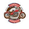 Patch Biker<br> Harley Custom - Antre du Motard