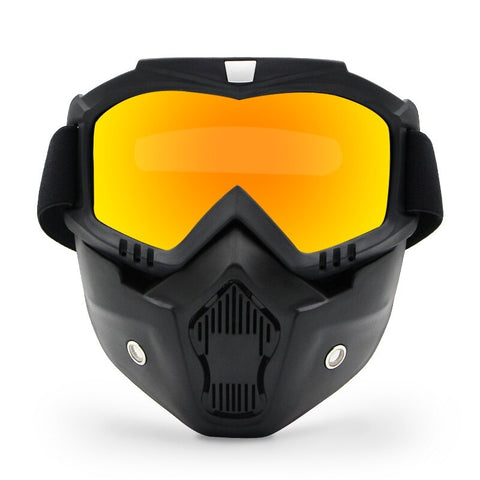 Lunette Moto<br> Masque Intégré style Halo Default Title