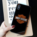 Coque iPhone Moto Logo Harley Davidson iPhone 14pro max