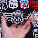 Patch Biker Route 66 Ailée