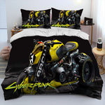 Housse de Couette Moto Muscle Cyberpunk