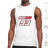 T-Shirt Sans Manche Marquez 93 Blanc