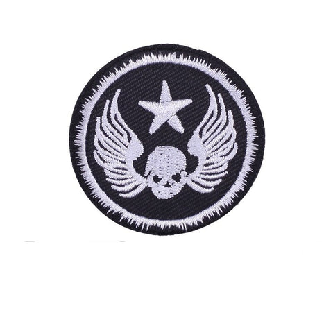 Patch Biker<br> Crâne Ailé - Antre du Motard