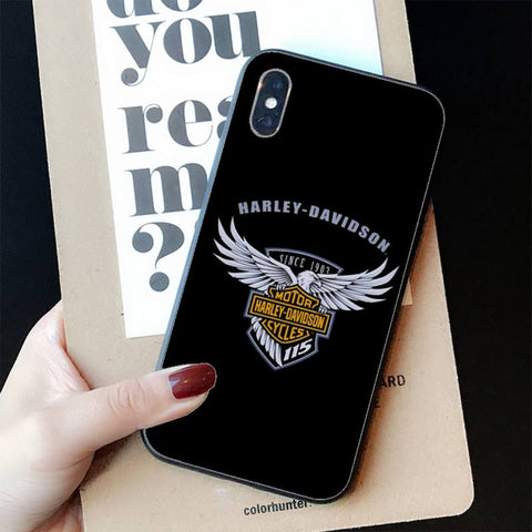 Coque iPhone Moto Aigle Harley Davidson iPhone 14pro max