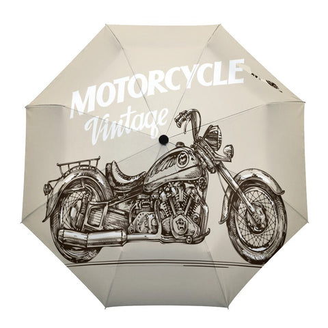 Parapluie Moto Motorcycle Vintage - Antre du Motard