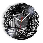 Horloge Murale Moto Bière Mousseuse - Antre du Motard