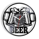 Horloge Murale Moto Duo Chope de Bière Default Title