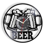 Horloge Murale Moto Duo Chope de Bière Default Title