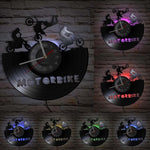 Horloge Murale Moto Cross Acrobatie (LED) Default Title