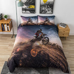 Housse de Couette Moto Cross Terrain de Jeu