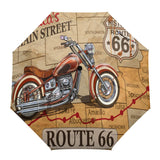 Parapluie Moto Carte Route 66 Default Title