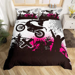 Housse de Couette Moto Cross Acrobatie