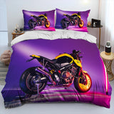 Housse de Couette Moto Couleur Ambiance Miami