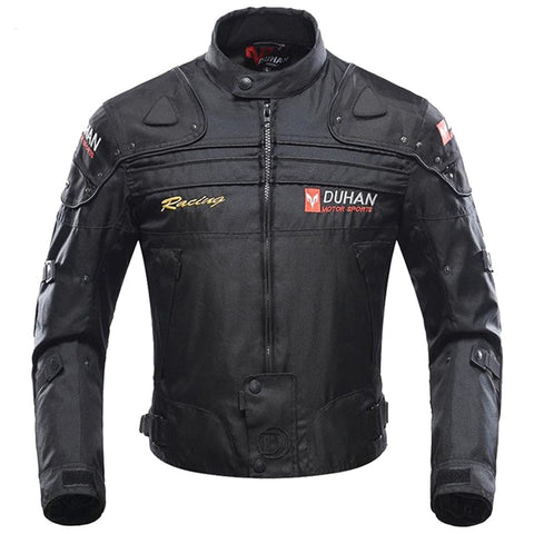 Veste Biker Racing<br> Coupe-Vent Noir (Textile) - Antre du Motard