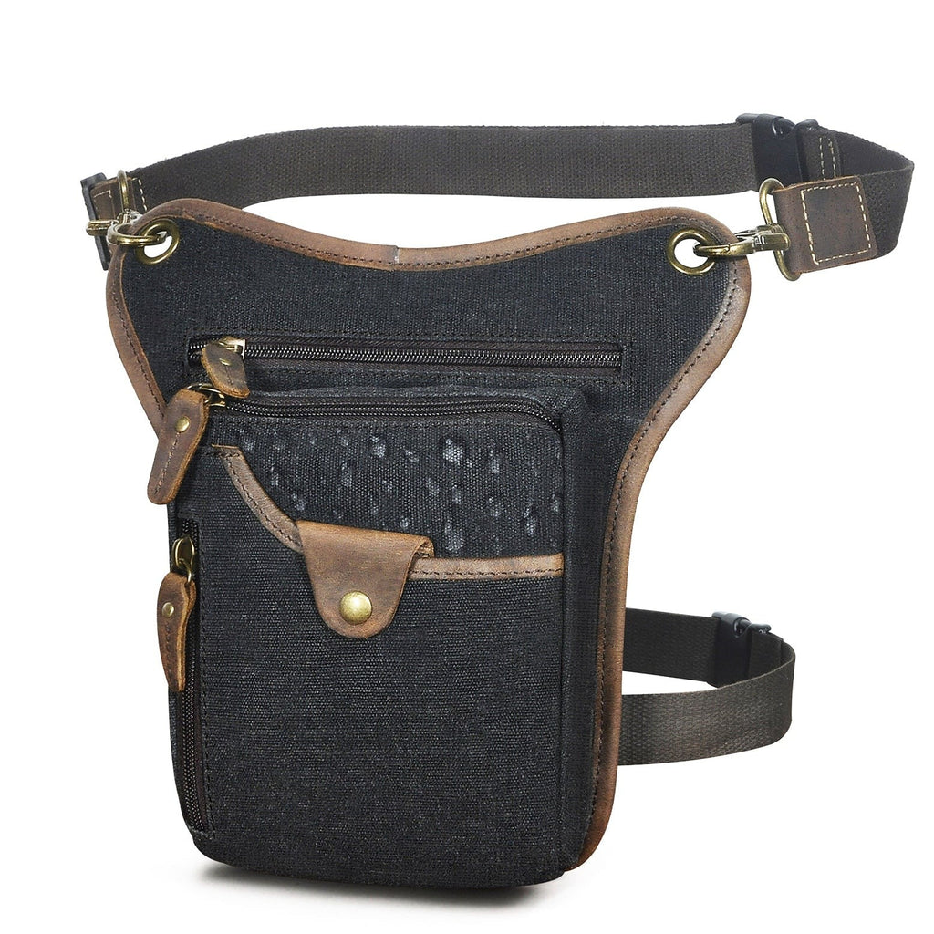 VGEBY Sac de Jambe Étanche Polyvalent Look Élégant en Nylon pour Voyage VGEBY Sac de Jambe Étanche Polyvalent Look Élégant en Nylon pour Voyage