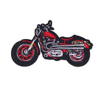 Patch Biker Vintage Rouge Default Title