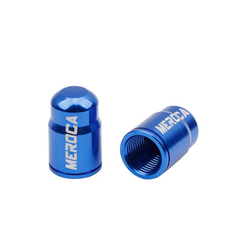 Bouchon de Valve Moto<br> Aluminium Bleu (Pack de 2) Default Title