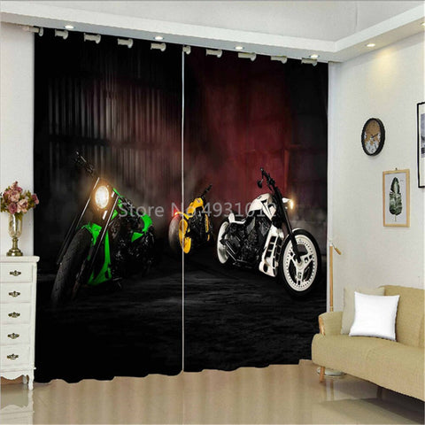 Rideau Moto<br> Trois Couleurs 273x280cm