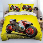 Housse de Couette Moto Cyberpunk