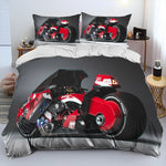 Housse de Couette Moto Futuriste Mastodonte