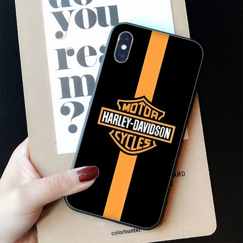 Coque iPhone Moto<br> Design Harley Davidson iPhone 14pro max