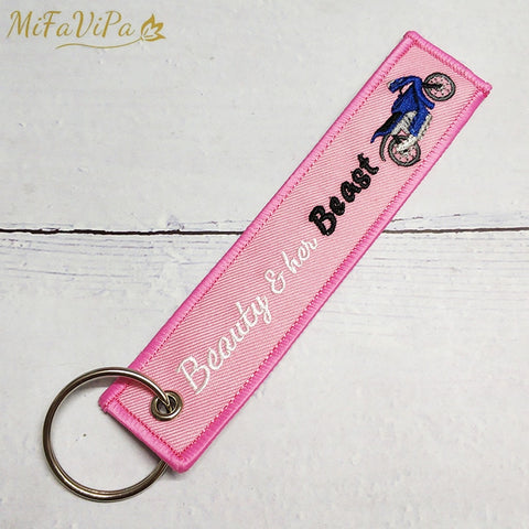 Porte-Clef Moto Femme<br> Beauty and her Beast Default Title