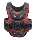 Gilet Dorsale Moto Cross Rouge Default Title