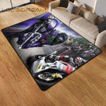 Tapis Moto GP Rivalité 160x230cm