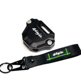 Coque Clé Noire Moto Pack (Kawasaki) Ninja avec Porte-Clé Associé - Antre du Motard