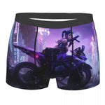 Boxer Moto Femme avec Mitraillette XXL