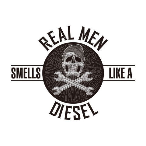 Patch Biker<br> Real Men smells like a Diesel - Antre du Motard