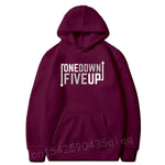 Sweat Biker One Down Five Up couleur Bordeaux XXXL