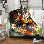 Plaid Moto GP Marquez Plein Gaz