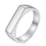 Bague Biker Silver (Acier)