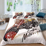 Housse de Couette Moto Custom