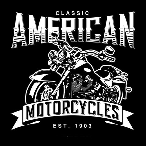 Patch Biker<br> Moto American Classic - Antre du Motard