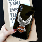 Coque iPhone Moto Aigle Harley iPhone 14pro max