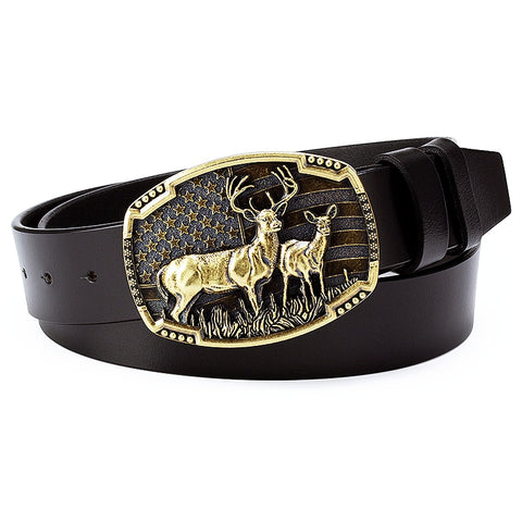 Ceinture Biker Cerf 125cm