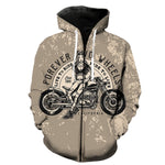 Sweat Biker Motarde Vintage