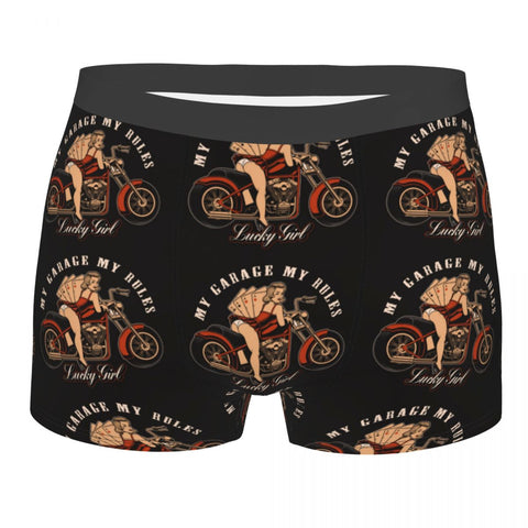 Boxer Moto Femme Sexy XXL