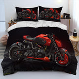 Housse de Couette Moto Futuriste Muscle