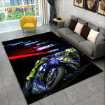 Tapis Moto GP Valentino Rossi Pose le Genou 230x160cm