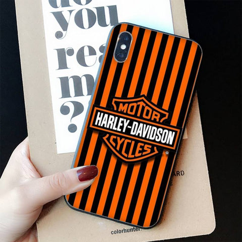 Coque iPhone Moto<br> Sigle Harley Davidson iPhone 14pro max