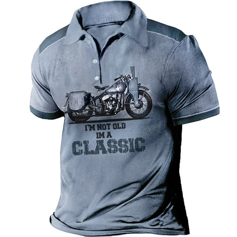 Polo Moto<br> i'm not Old im a Classic - Antre du Motard