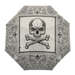 Parapluie Moto Tête de Mort Pirate - Antre du Motard