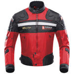 Veste Biker Racing Coupe-Vent Rouge (Textile) XXXL 82-88kgs